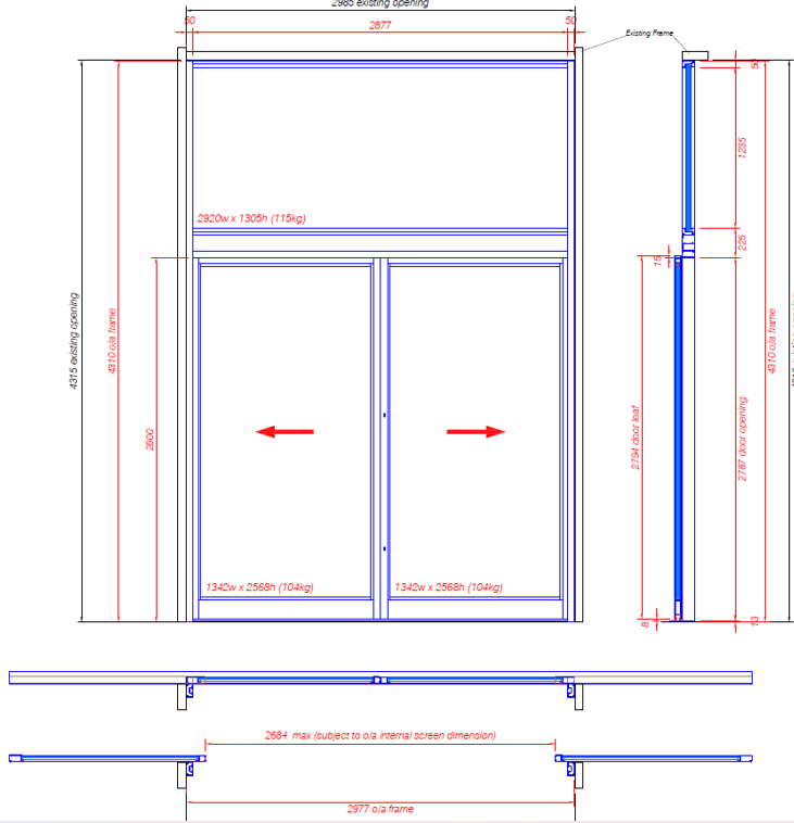 Specialist automatic door installation for Ninety One UK in City of London